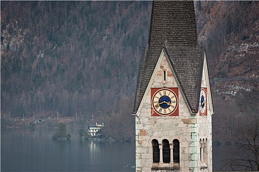 教堂,哈尔斯塔特,萨尔茨堡,奥地利