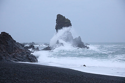 黑沙滩