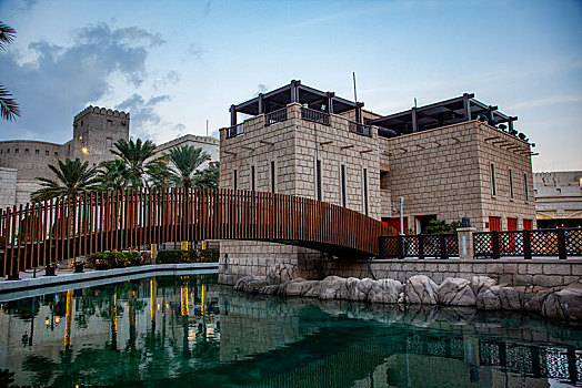 阿联酋迪拜朱美拉古堡集市