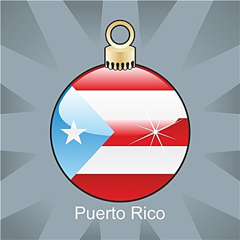 波多黎各,旗帜,圣诞节