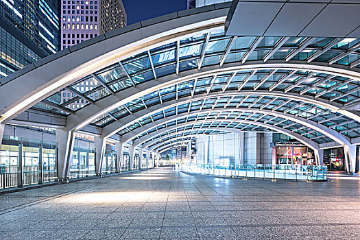 現代辦公室,建筑,市區,東京,夜晚