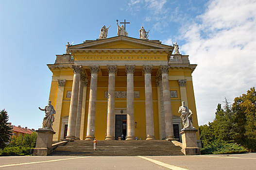 大教堂,埃格尔,匈牙利,欧洲
