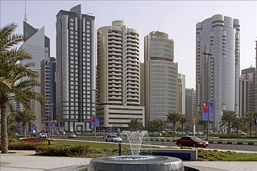 高层建筑,建筑,迪拜,阿联酋