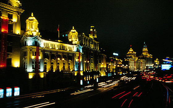 上海市外滩夜景