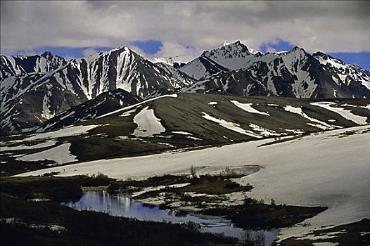 德纳里峰国家公园,阿拉斯加,美国