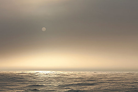 大西洋,海洋,水,风景,帆船,海上,雾