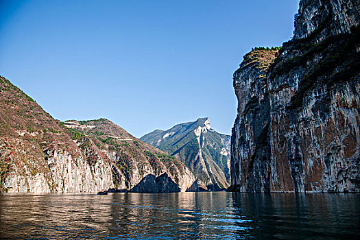 长江三峡瞿塘峡峡谷