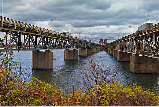桥,蒙特利尔,魁北克,加拿大