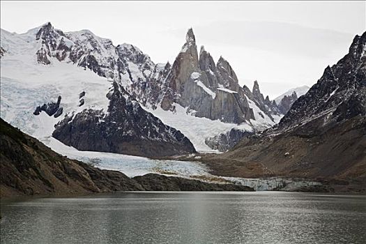 冰河,泻湖,湖,国家公园,洛斯格拉希亚雷斯,阿根廷,巴塔哥尼亚,南美