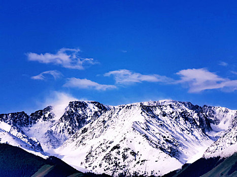 新疆哈密巴里坤天山山脉