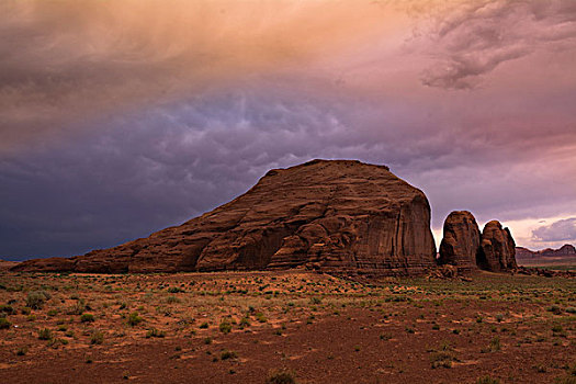 石头,岩层,纪念碑谷,部族,公园,亚利桑那,美国