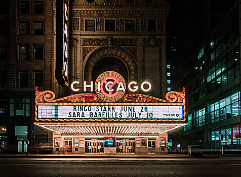 芝加哥,剧院