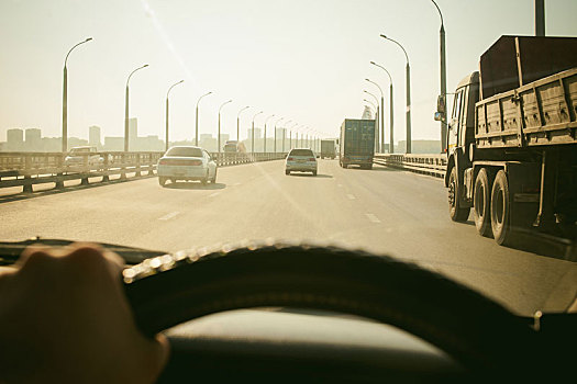 照片,方向盘,驾驶员,交通,汽车,桥