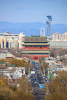 北京中轴线之钟鼓楼