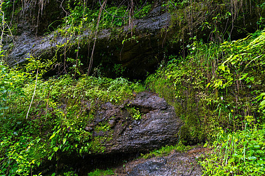 福建武夷山岩石峭壁