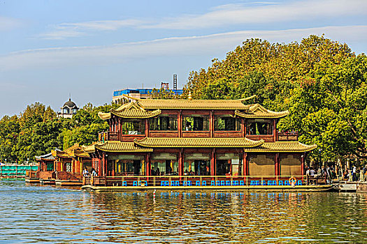 杭州,西湖,美景,风景