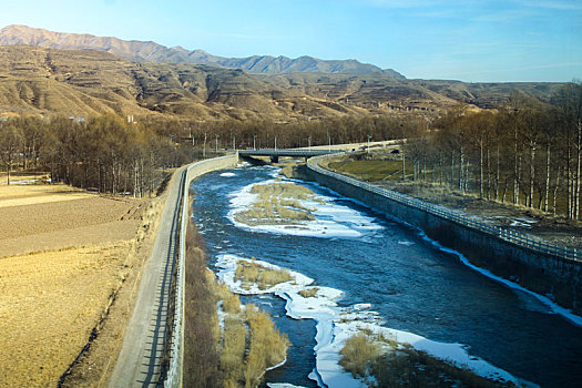 拉萨河,高原河谷