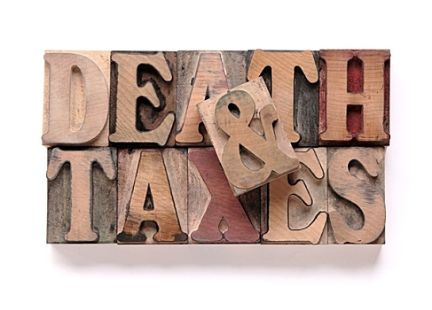 死亡,税