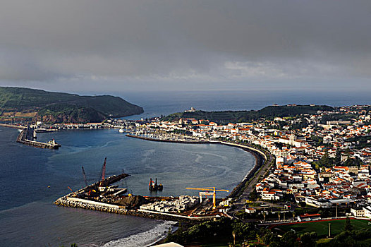 风景,法亚尔,岛屿,亚速尔群岛,葡萄牙