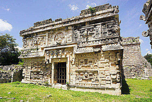 户外,庙宇,遗址,奇琴伊察,尤卡坦半岛,墨西哥