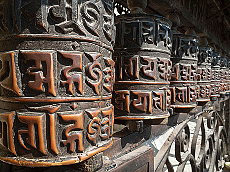 祈祷,庙宇,加德满都,尼泊尔,南亚