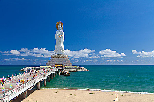 三亚南山寺风光