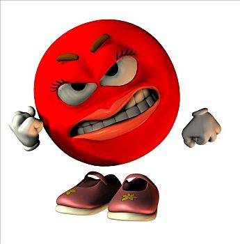 強勢,微笑