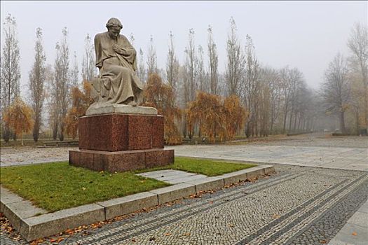 雕塑,苏联,战争纪念碑,公园,柏林,德国