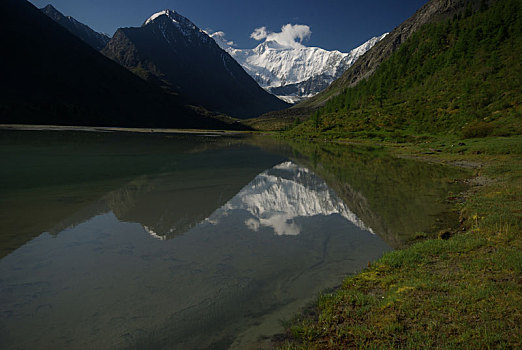 山,河,水流,峡谷,石头,岩石,陆地,靠近,漂亮,山景