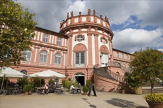 城堡,威斯巴登,黑森州,德国