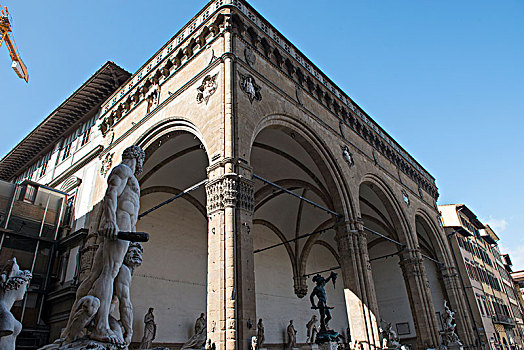 佛罗伦萨建筑雕塑群