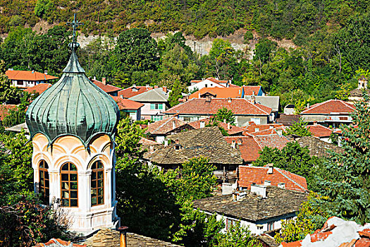 欧洲,保加利亚,圆顶,拜占庭风格,教堂