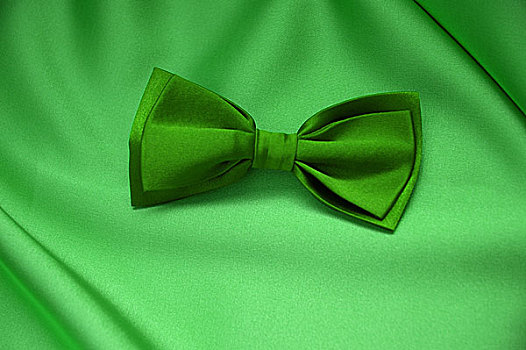 绿色,领结,绸缎,背景