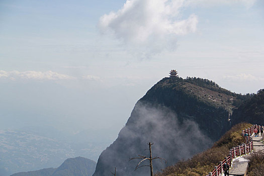 峨眉山,金顶