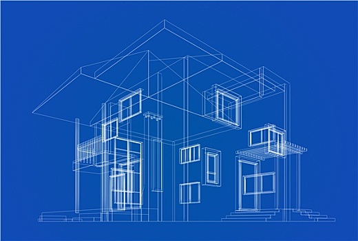 屋舍,建筑,蓝图