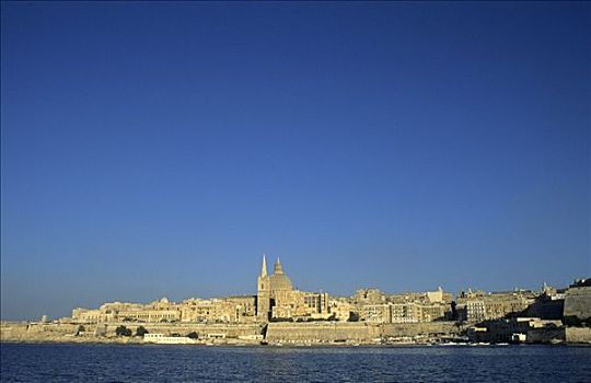 岛屿,上方,历史,中心,瓦莱塔,马耳他