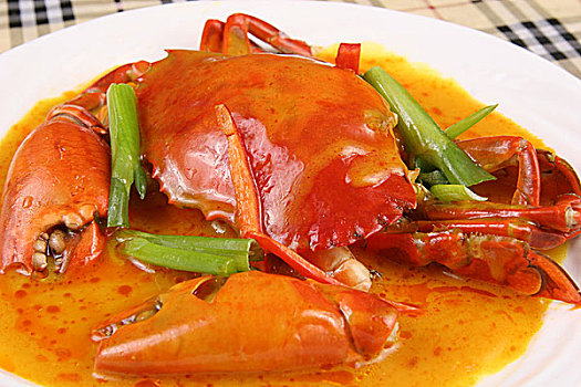 马来西亚炒蟹