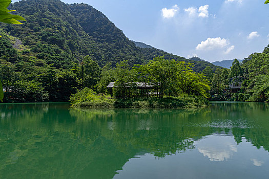 肇庆著名网红景点紫云谷绿水青山自然生态休闲度假