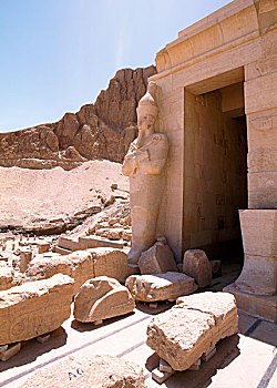 庙宇,皇后,哈特谢普苏特,路克索神庙,埃及