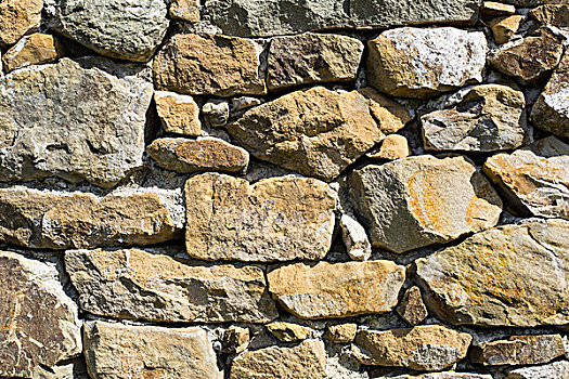 墙壁,石头