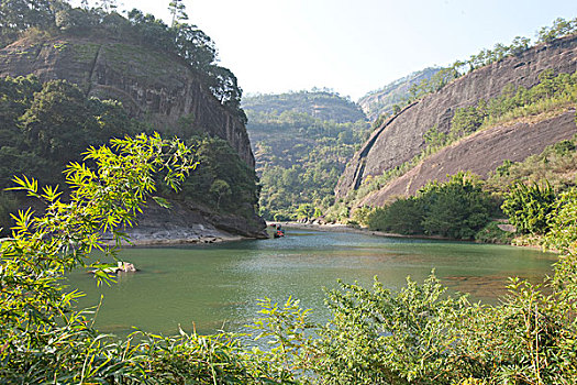 之字形,河,福建,中国