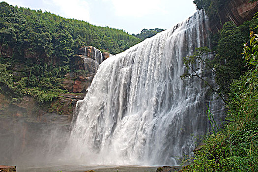 贵州赤水十丈洞大瀑布