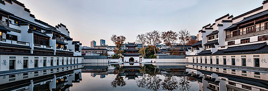 江苏南京市古秦淮夫子庙江南贡院明远楼