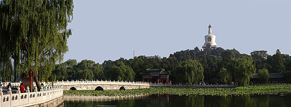 北京北海白塔