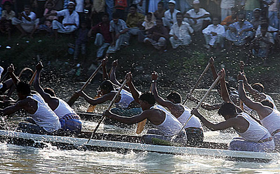 赛船,河,条理,竞争,管理,市场,孟加拉,十月,2009年