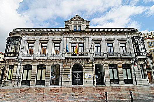 历史建筑,奥维耶多,阿斯图里亚斯,西班牙,欧洲