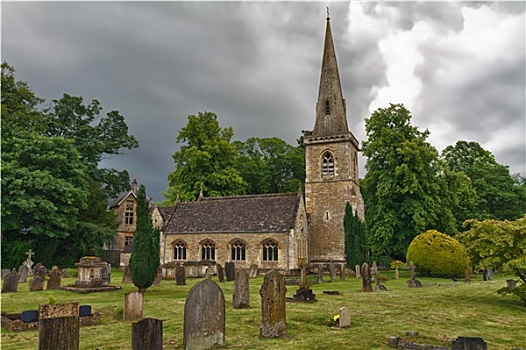 教堂,科茨沃尔德,屠宰,英国