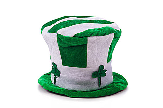 圣徒,假日,概念,绿色,帽子
