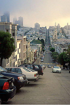 街道,旧金山,加利福尼亚,美国
