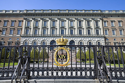大门,斯德哥尔摩,宫殿,瑞典
